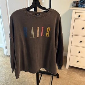Gently worn rails sweatshirt. Small